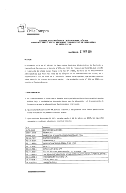 enlace - ChileCompra