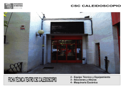 Ficha Tecnica caleidoscopio