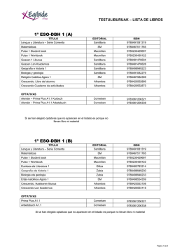 libros arriaga 15-16