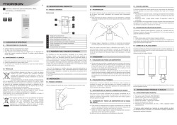 Mando a distancia para iluminaci&oacute;n, VMC, persianas y motorizaciones