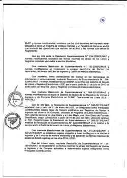 rsnao 039-2015 sunat - Asientos Contables Per&uacute;