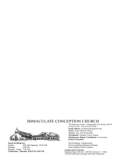 IMMACULATE CONCEPTION CHURCH