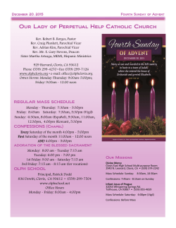 the PDF file - Our Lady of Perpetual Help