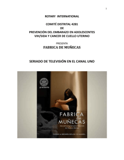 fabrica de mu&ntilde;ecas seriado de televisi&oacute;n en el canal uno