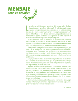 Solucionario Historias para Girar