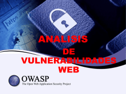 OWASP Presentation Template