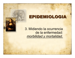 morbilidad y