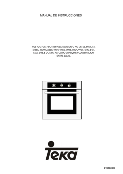 Manual de instrucciones