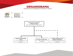 organigrama desarrollo humano