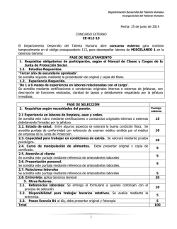 Departamento de Recursos Humanos