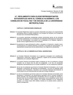 4.7. reglamento para elegir representantes estudiantiles ante el