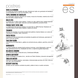 MENU - Monkey Bravo! Italia