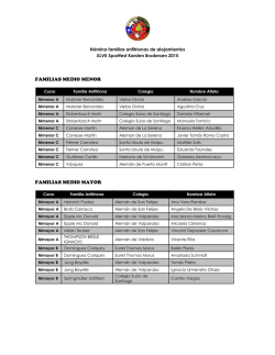 n&oacute;mina familias anfitrionas alojamientos karsten brodersen 2015