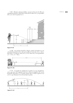 11.100 Una m&aacute;quina lanzadora &ldquo;dispara&rdquo; pelotas de b&eacute;isbol con