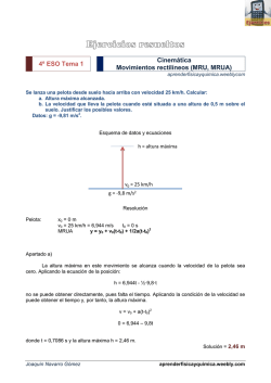 Ejercicios resueltos