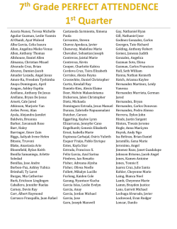 Acosta Nunez, Teresa Michelle Aguilar Guzman, Leslie Yasmin Al