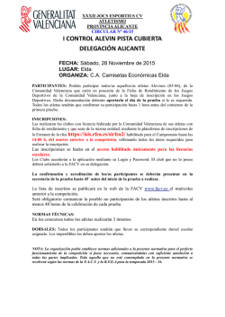 i control alevin pista cubierta delegaci&oacute;n alicante