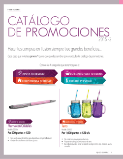 Descarga el Cat&aacute;logo de Promociones