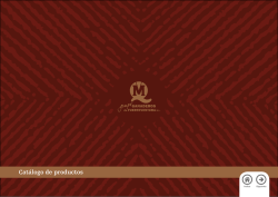 Cat&aacute;logo de productos