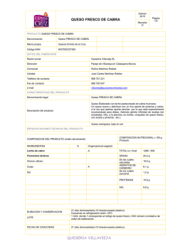 8 - FT-QUESOFRESCO DE CABRA ED 3 La Ermita de la