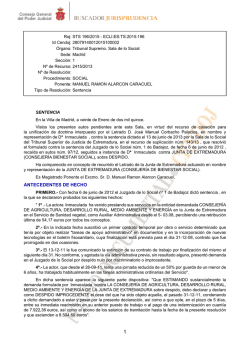 STS 196/2015 - Poder Judicial