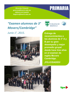 PRIMARIA - colegio merici