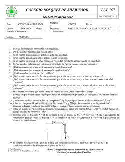 COLEGIO BOSQUES DE SHERWOOD CAC-007