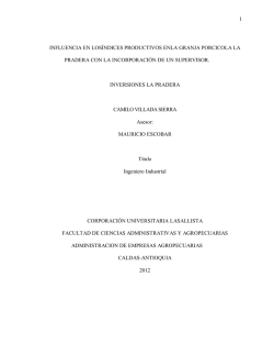 1 influencia en los&iacute;ndices productivos enla granja porcicola la