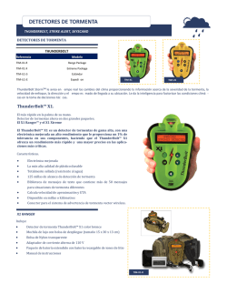 Descarga la ficha tecnica. - tecologia e ingenieria merlin