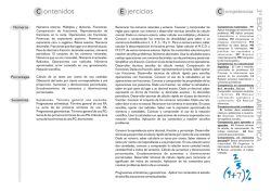 C ontenidos E jercicios
