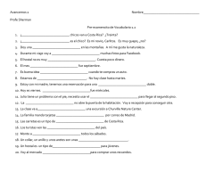 Avancemos 2 Nombre__________________________________