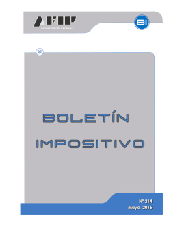 N&ordm; 214 Mayo 2015