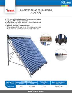 Cat&aacute;logo - Solaire