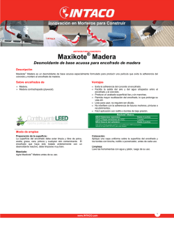 Maxikote Madera