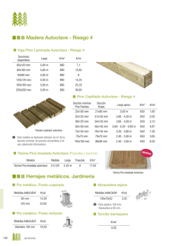 Jardiner&iacute;a - Maderas Planes