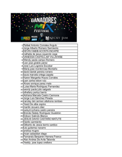 1 Rafael Antonio Corrales &Aacute;ngulo 2 Jorge Alberto Romero