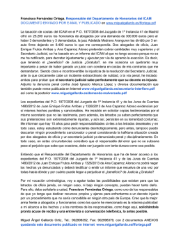 Francisco Fern&aacute;ndez Ortega​, ​ Responsable del Departamento