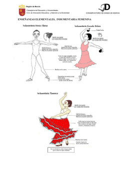 Indumentaria. Ense&ntilde;anza Elementales - Murcia