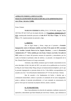 Formula Impugnaci&oacute;n - Servicio de blogs del Poder Judicial de la