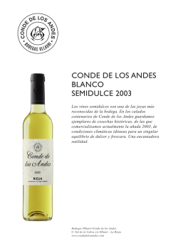 Ficha - Conde de los andes