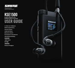 KSE1500 USER GUIDE