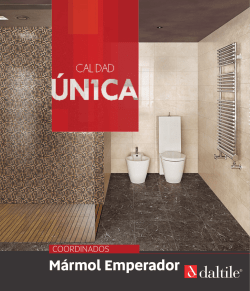 M&aacute;rmol Emperador