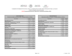XXXIX Examen Nacional para Aspirantes a Residencias