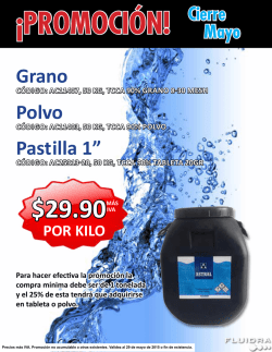 &iexcl;PROMOCI&Oacute;N!