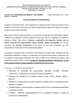 geograf&iacute;a - secundaria tecnica 66