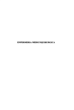 Enfermer&iacute;a medicoquir&uacute;rgica y Enfermer&iacute;a maternal