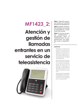 MF1423_2: Atenci&oacute;n y gesti&oacute;n de llamadas
