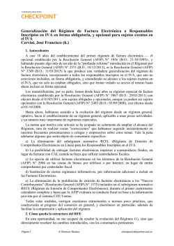 Generalizaci&oacute;n del R&eacute;gimen de Factura Electr&oacute;nica a