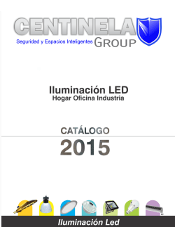 Cat&aacute;logo - Centinela Group