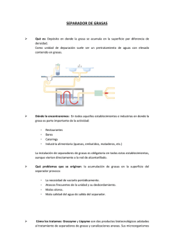 separador de grasas - JML PRODUCTOS LIMPIEZA PROFESIONAL